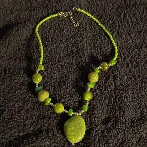 Light green beads